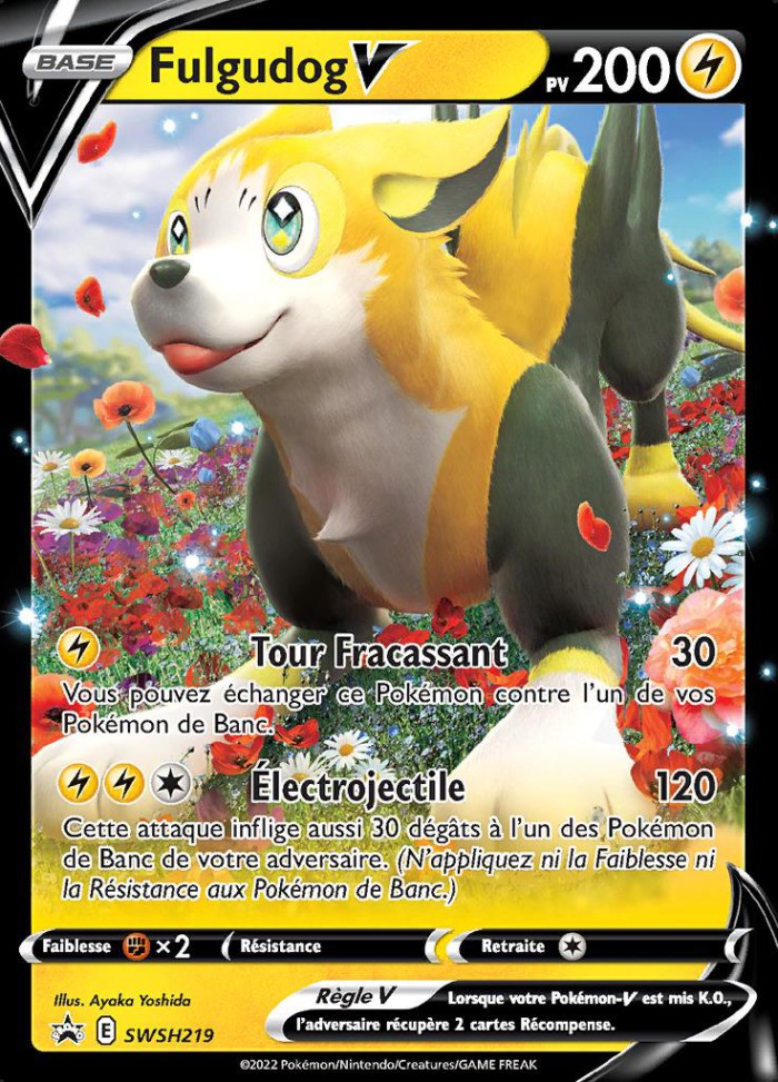 Carte Pokémon: Fulgudog V