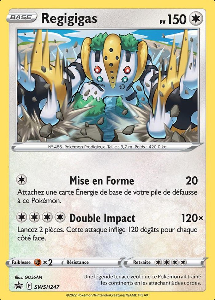 Carte Pokémon: Regigigas