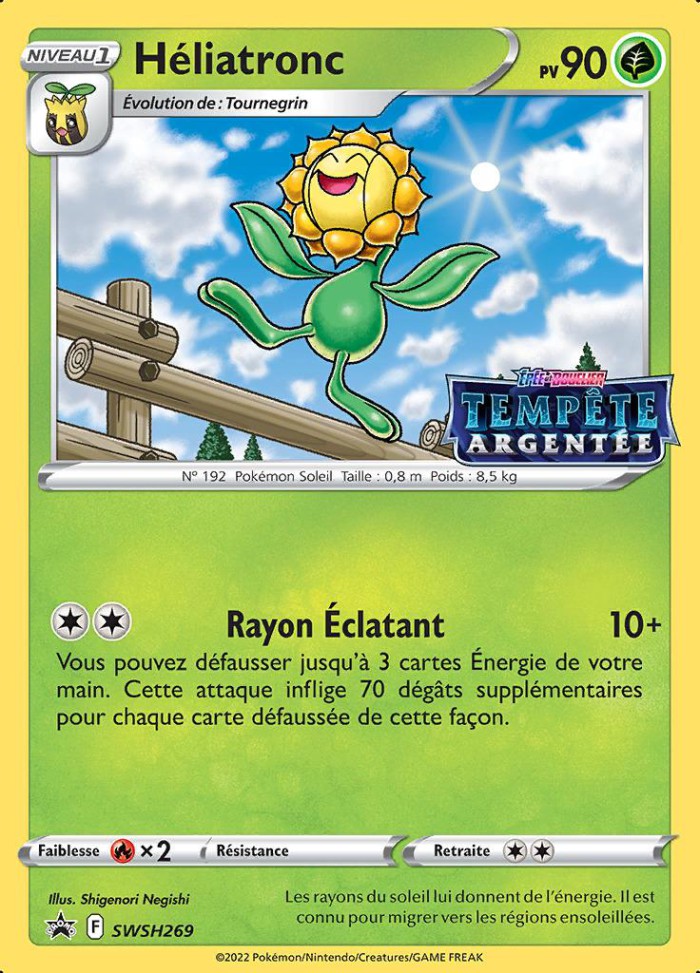 Carte Pokémon: Héliatronc