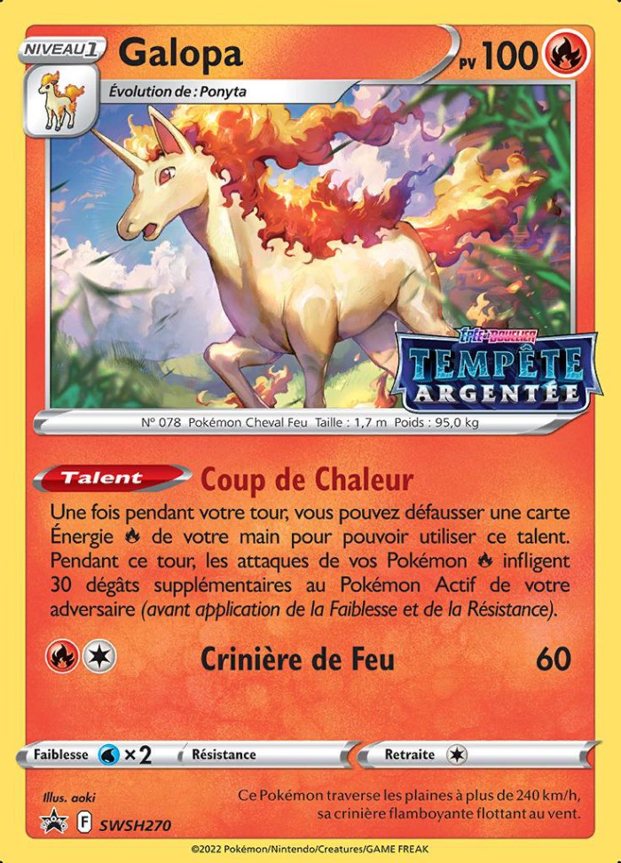 Carte Pokémon: Galopa