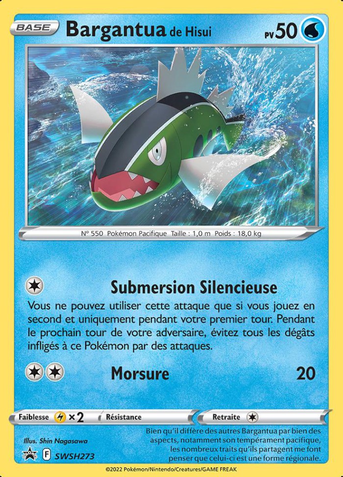 Carte Pokémon: Bargantua de Hisui