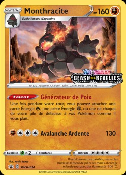 Carte Pokémon: Monthracite