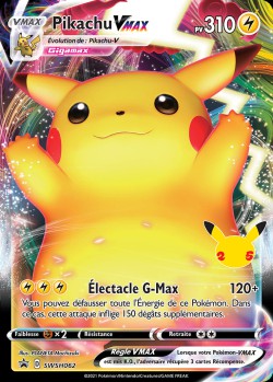 Carte Pokémon: Pikachu VMAX