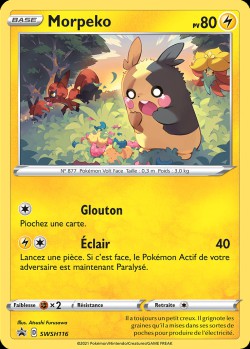 Carte Pokémon: Morpeko