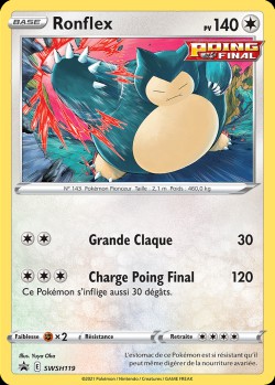 Carte Pokémon: Ronflex