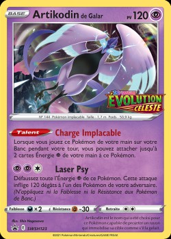 Carte Pokémon: Artikodin de Galar