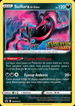 Carte Pokémon: Sulfura de Galar