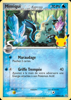 Carte Pokémon: Mimiqui δ