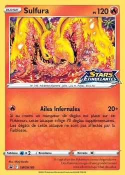 Carte Pokémon: Sulfura