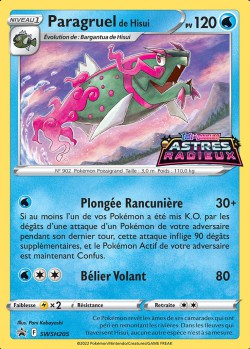 Carte Pokémon: Paragruel de Hisui