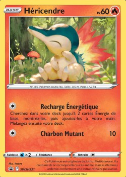 Carte Pokémon: Héricendre