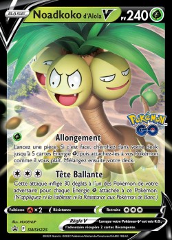 Carte Pokémon: Noadkoko d'Alola V