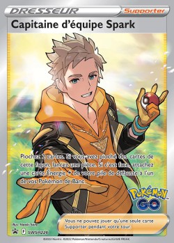 Carte Pokémon: Capitaine d'équipe Spark