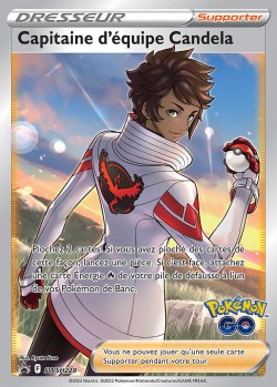 Carte Pokémon: Capitaine d'équipe Candela