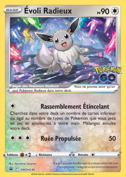 Carte Pokémon: Évoli Radieux