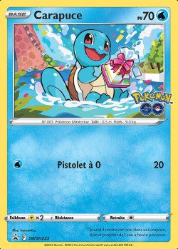 Carte Pokémon: Carapuce