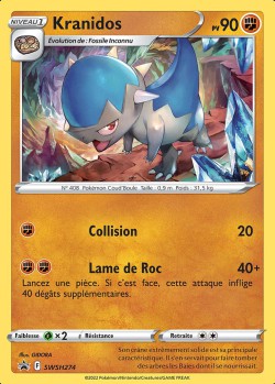 Carte Pokémon: Kranidos