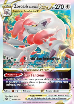 Carte Pokémon: Zoroark de Hisui VSTAR