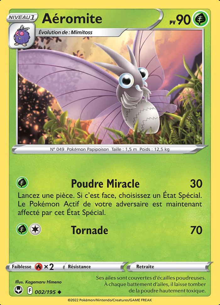 Carte Pokémon: Aéromite