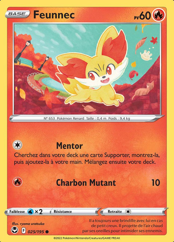 Carte Pokémon: Feunnec