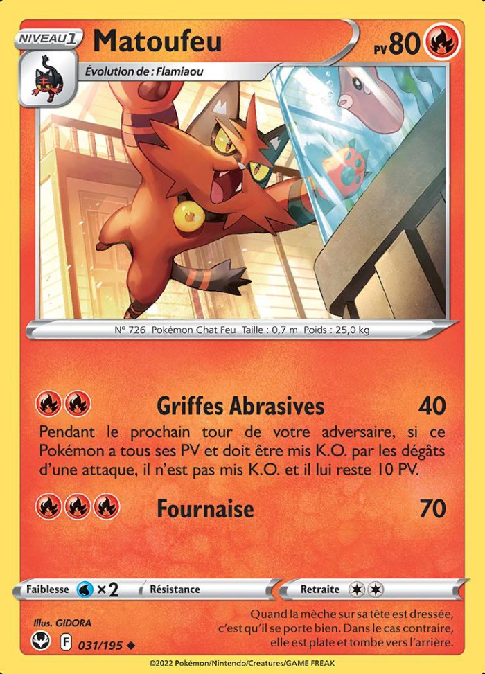 Carte Pokémon: Matoufeu