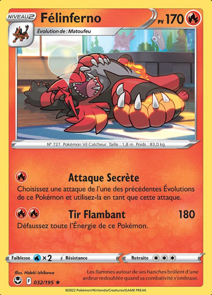 Carte Pokémon: Félinferno