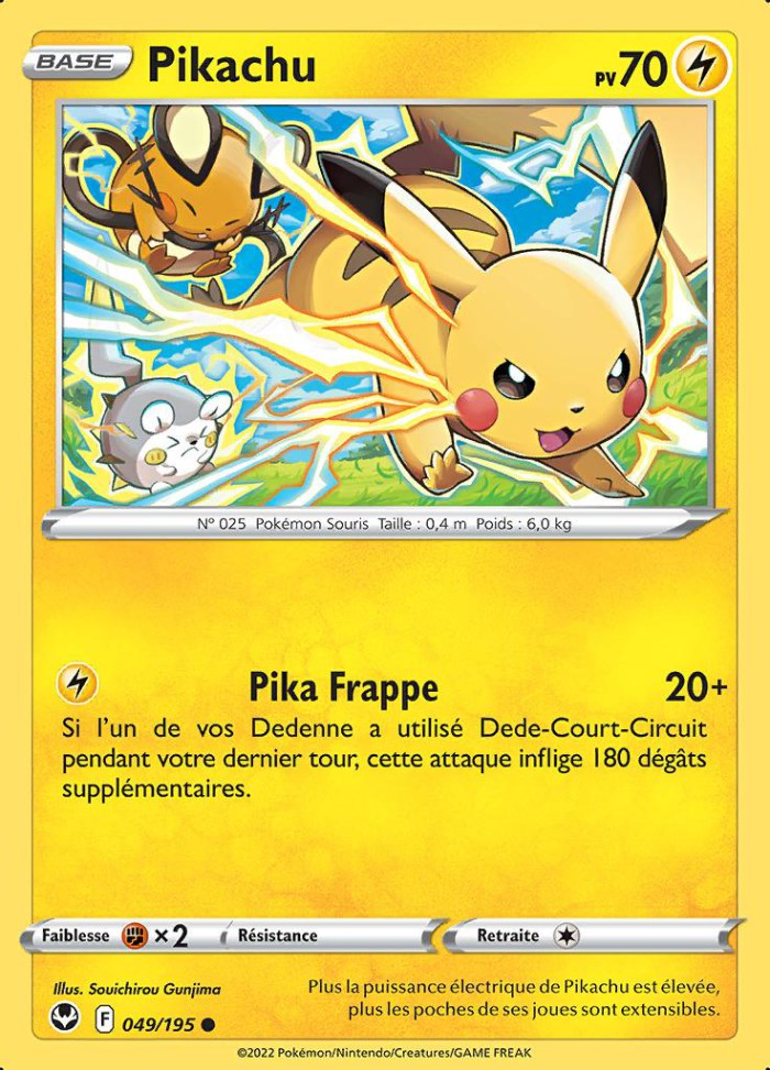 Carte Pokémon: Pikachu