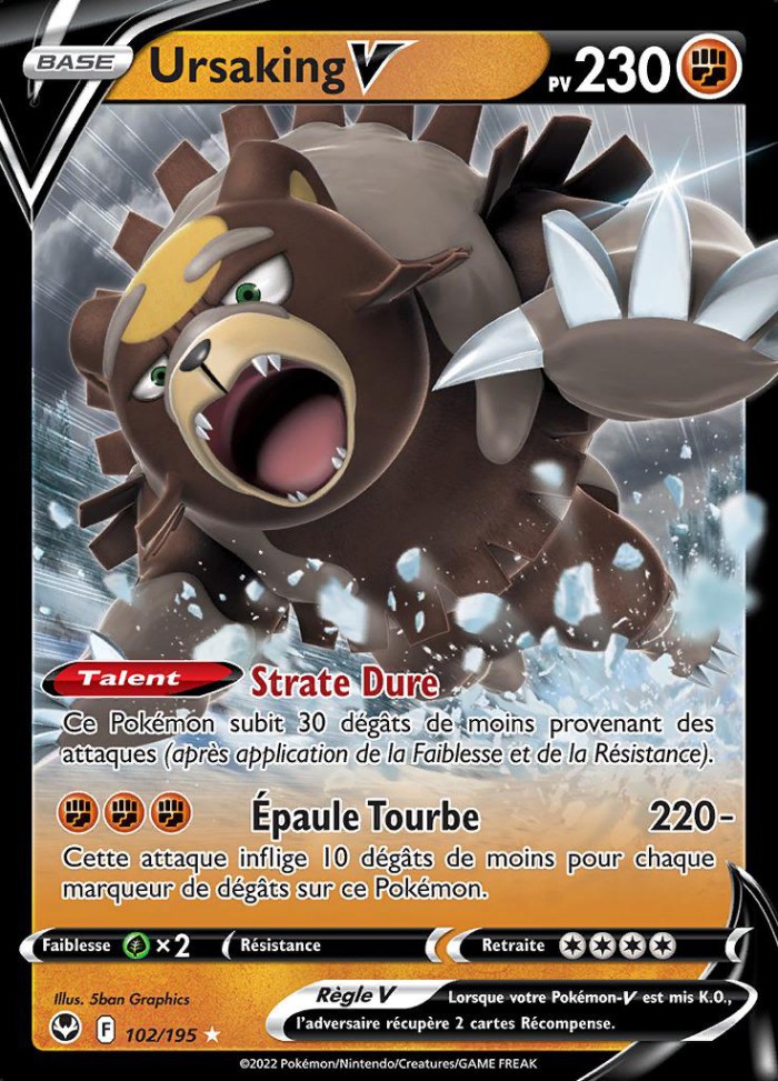 Carte Pokémon: Ursaking V