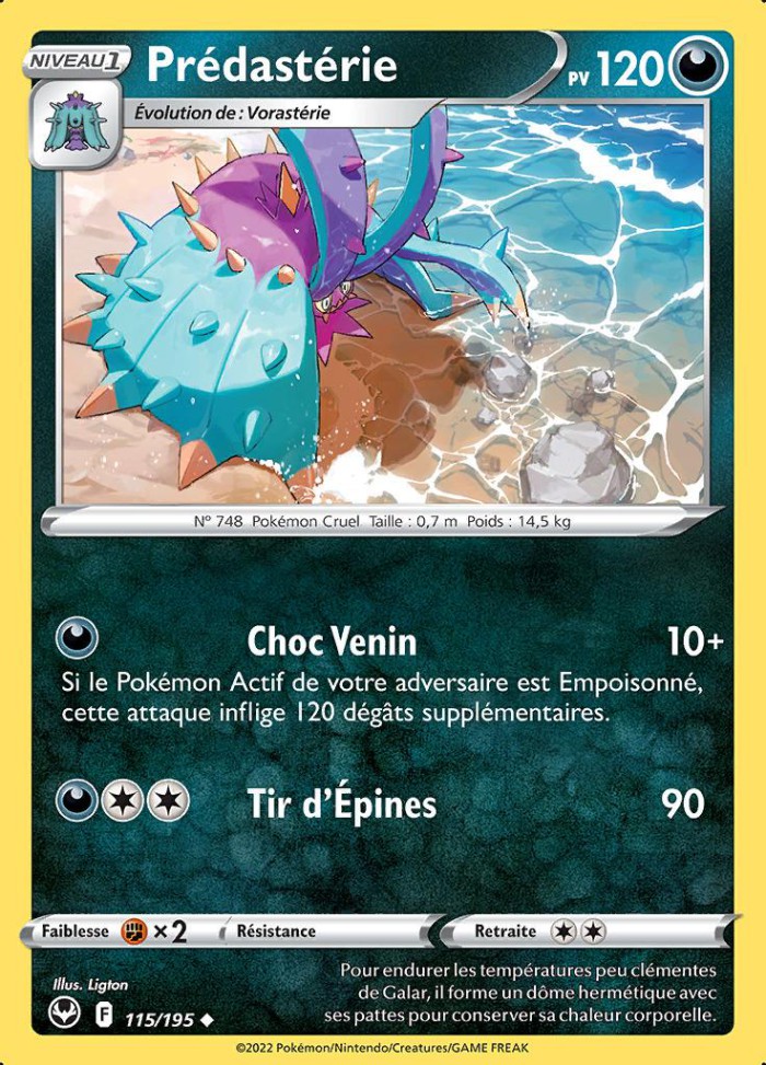 Carte Pokémon: Prédastérie