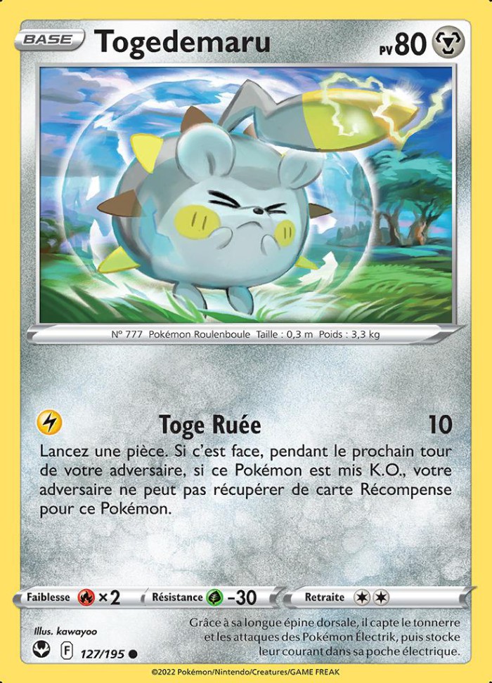 Carte Pokémon: Togedemaru