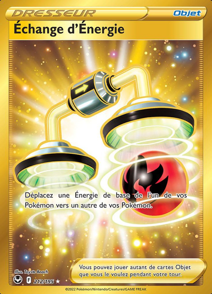 Carte Pokémon: Échange d'Énergie