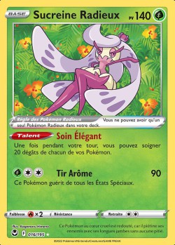 Carte Pokémon: Sucreine Radieux