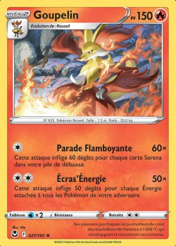 Carte Pokémon: Goupelin