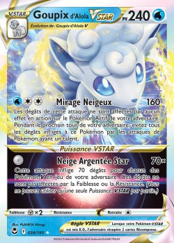 Carte Pokémon: Goupix d'Alola VSTAR