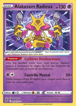 Carte Pokémon: Alakazam Radieux