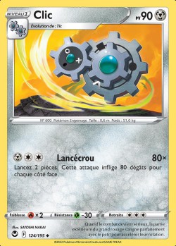 Carte Pokémon: Clic