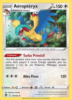 Carte Pokémon: Aéroptéryx