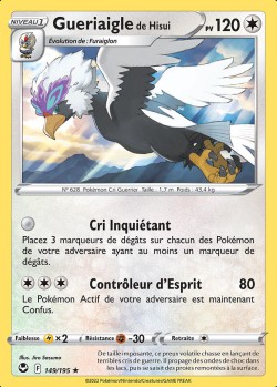 Carte Pokémon: Gueriaigle de Hisui