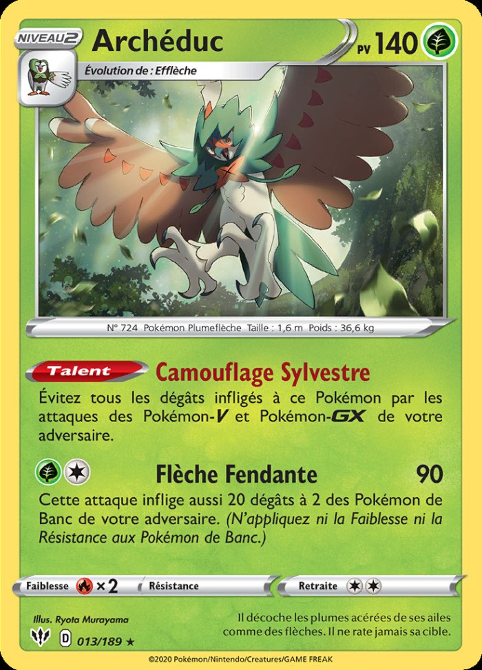 Carte Pokémon: Archéduc