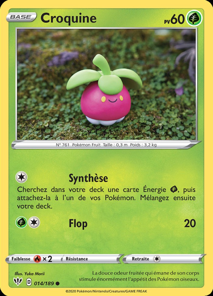 Carte Pokémon: Croquine