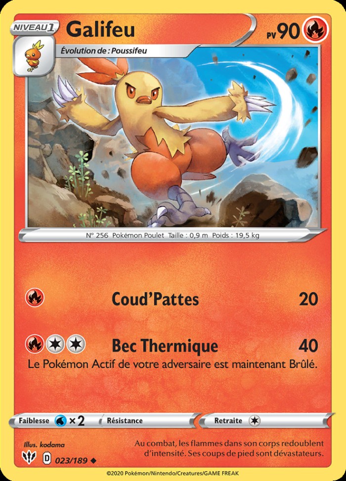 Carte Pokémon: Galifeu