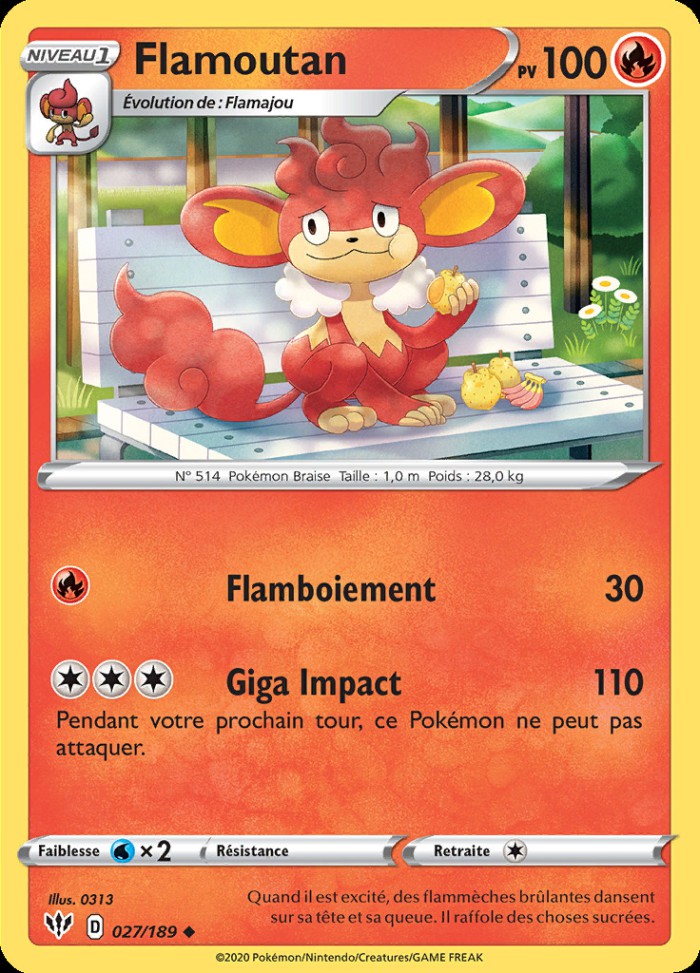 Carte Pokémon: Flamoutan