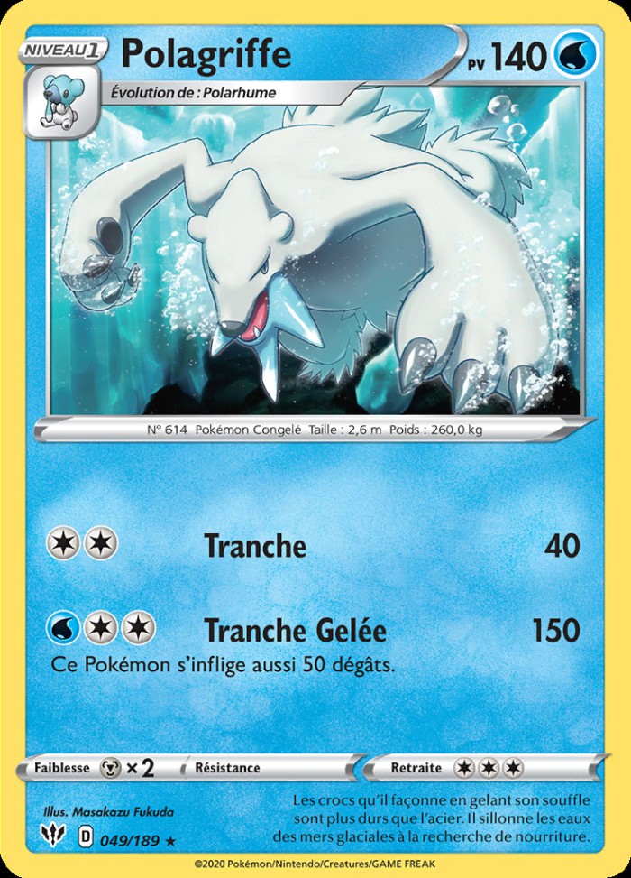 Carte Pokémon: Polagriffe