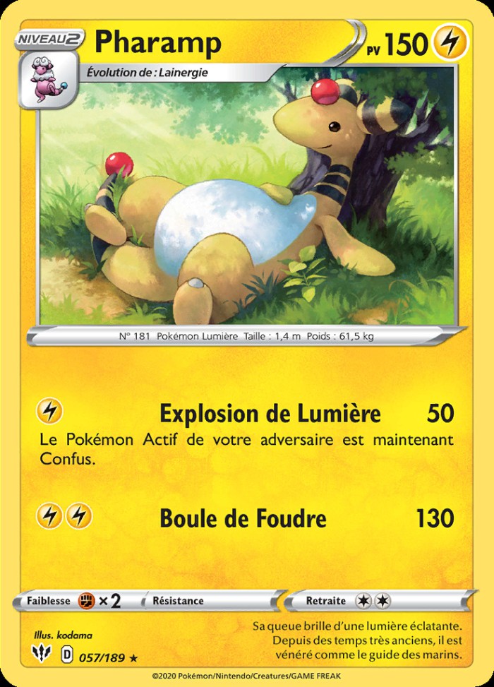 Carte Pokémon: Pharamp