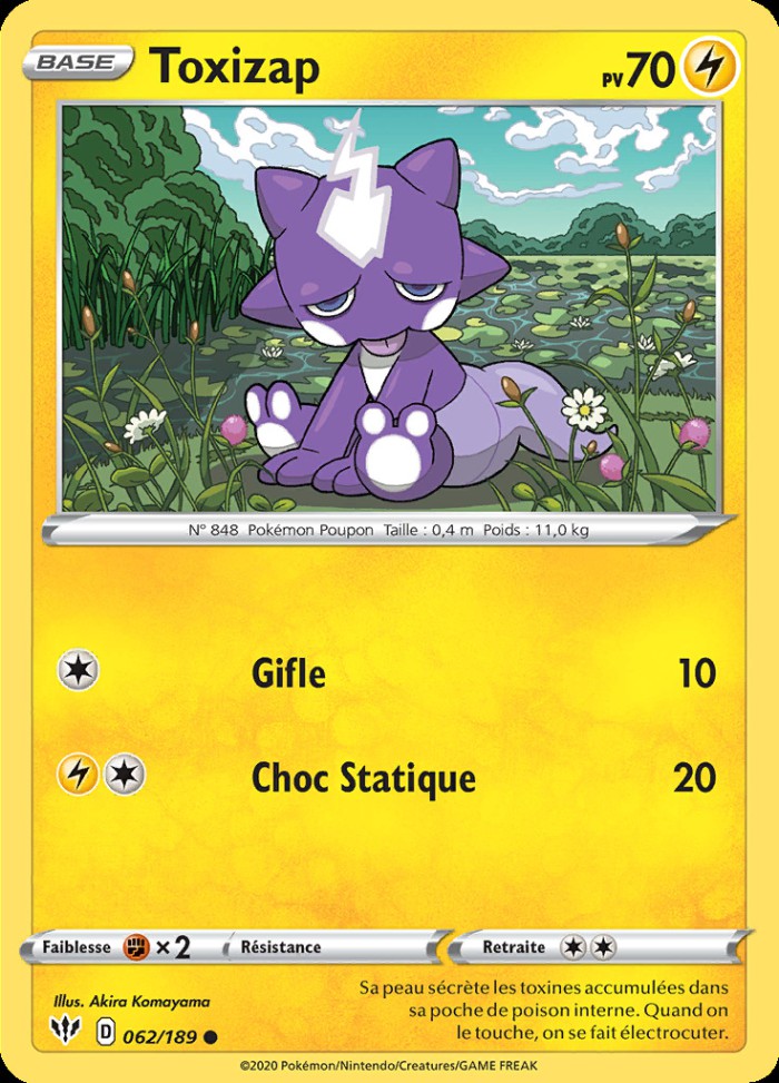 Carte Pokémon: Toxizap