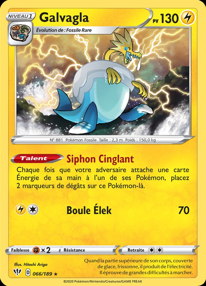 Carte Pokémon: Galvagla