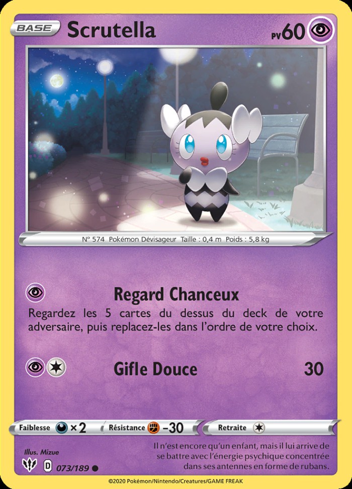 Carte Pokémon: Scrutella