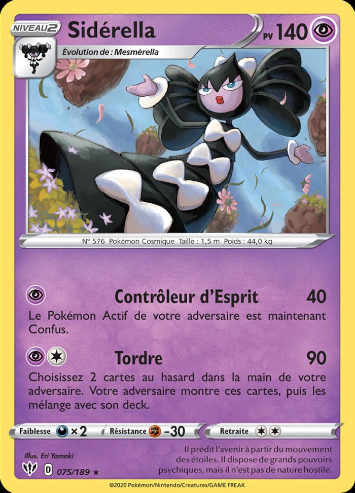 Carte Pokémon: Sidérella