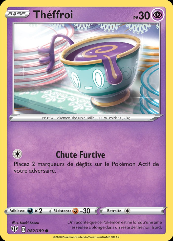 Carte Pokémon: Théffroi