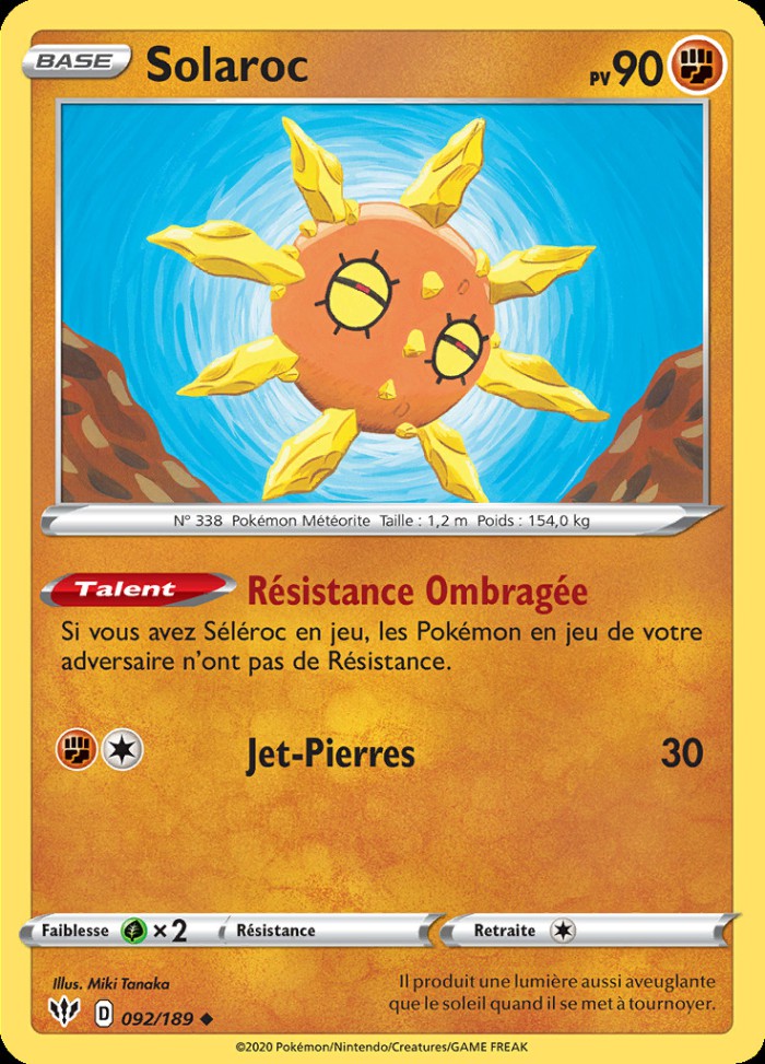 Carte Pokémon: Solaroc